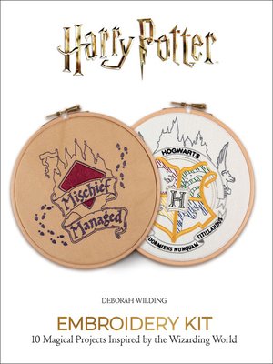 cover image of Harry Potter Embroidery Kit